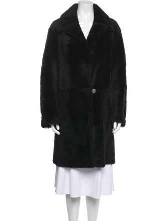 Vince Shearling Fur Coat