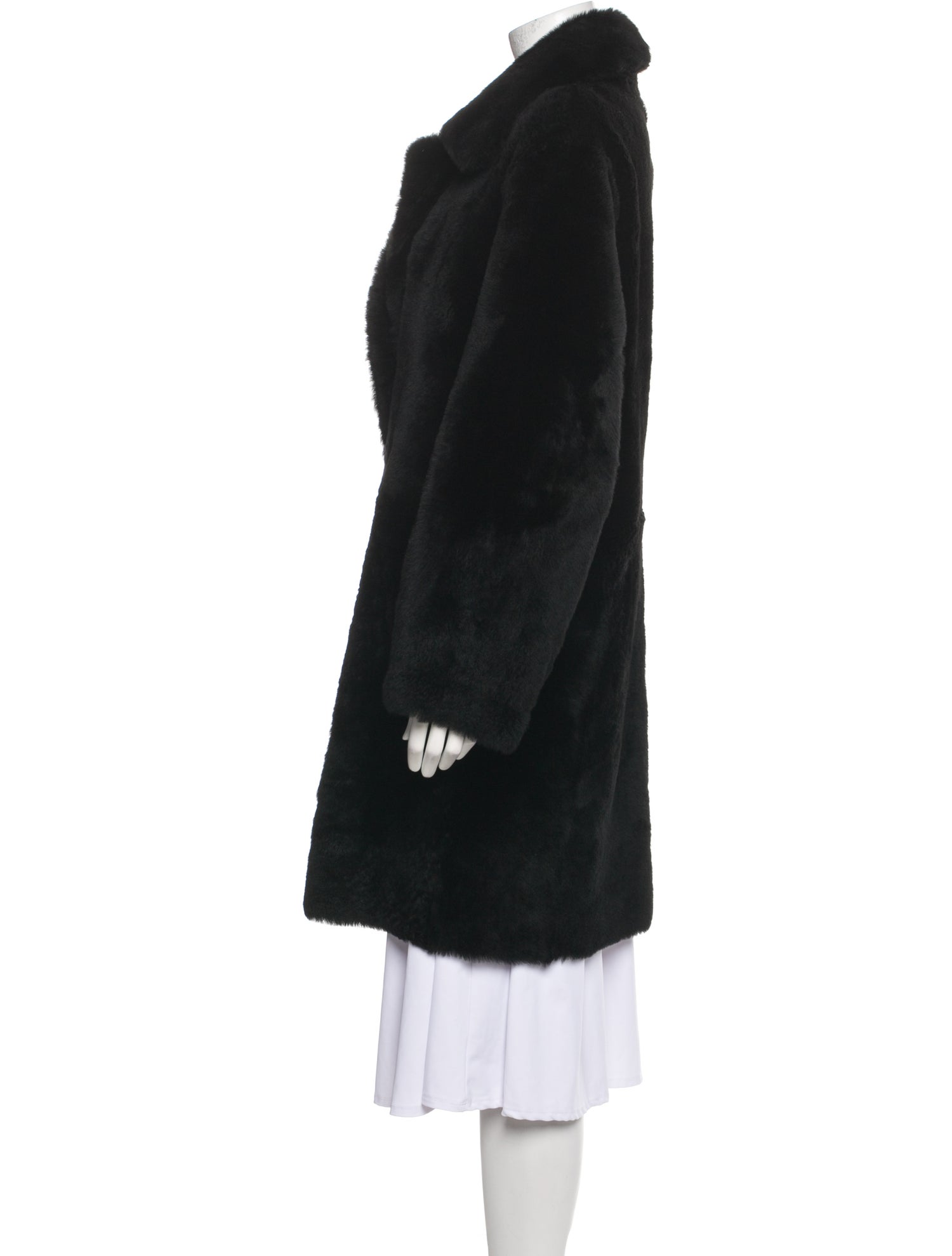 Vince Shearling Fur Coat