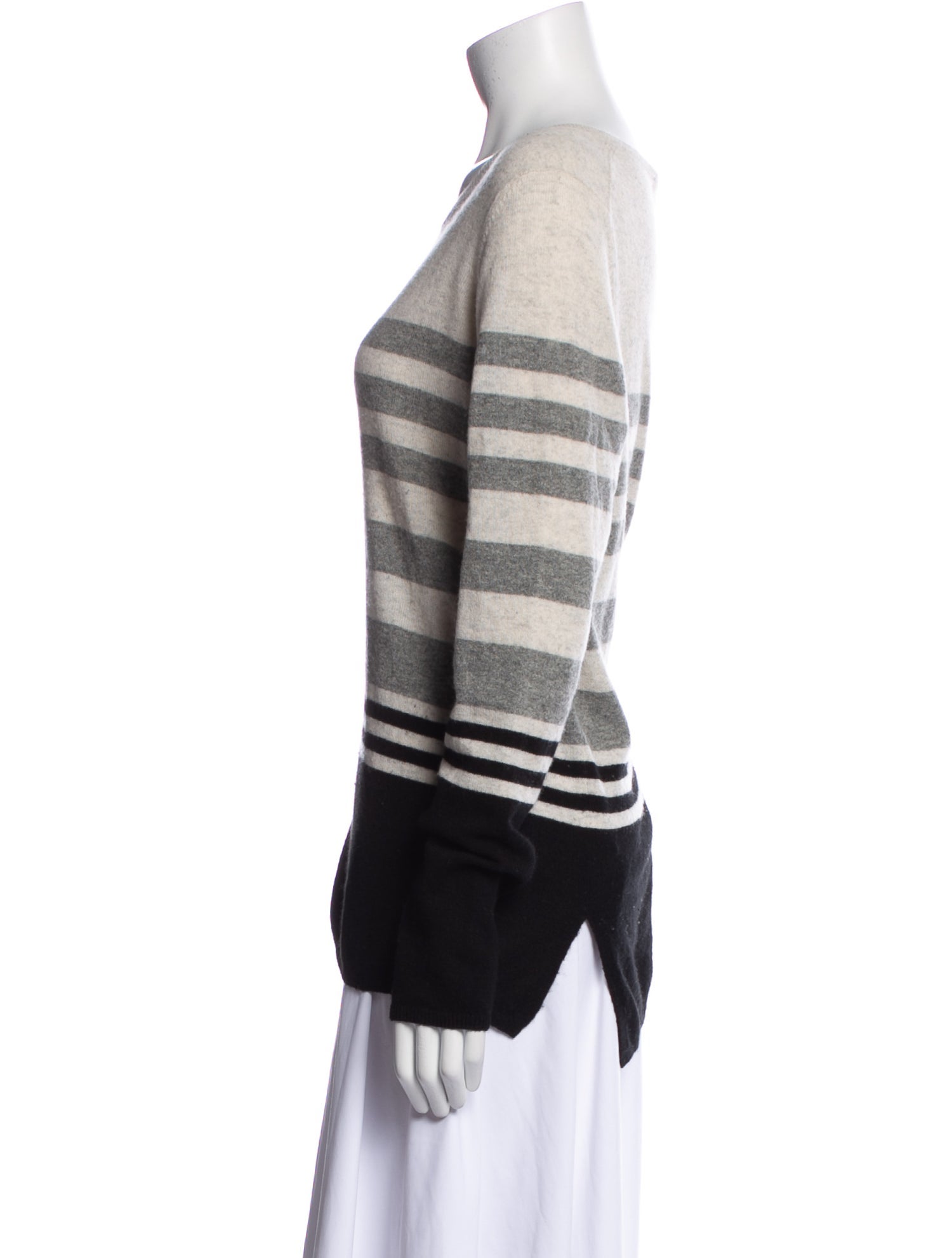 Vince Cashmere Striped Sweater