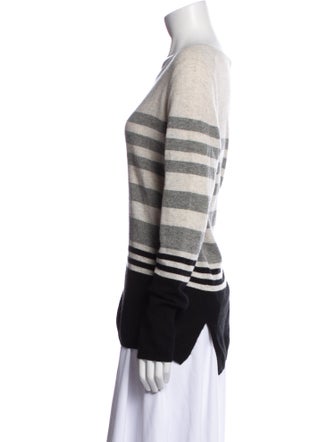 Vince Cashmere Striped Sweater
