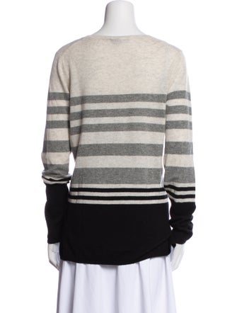 Vince Cashmere Striped Sweater