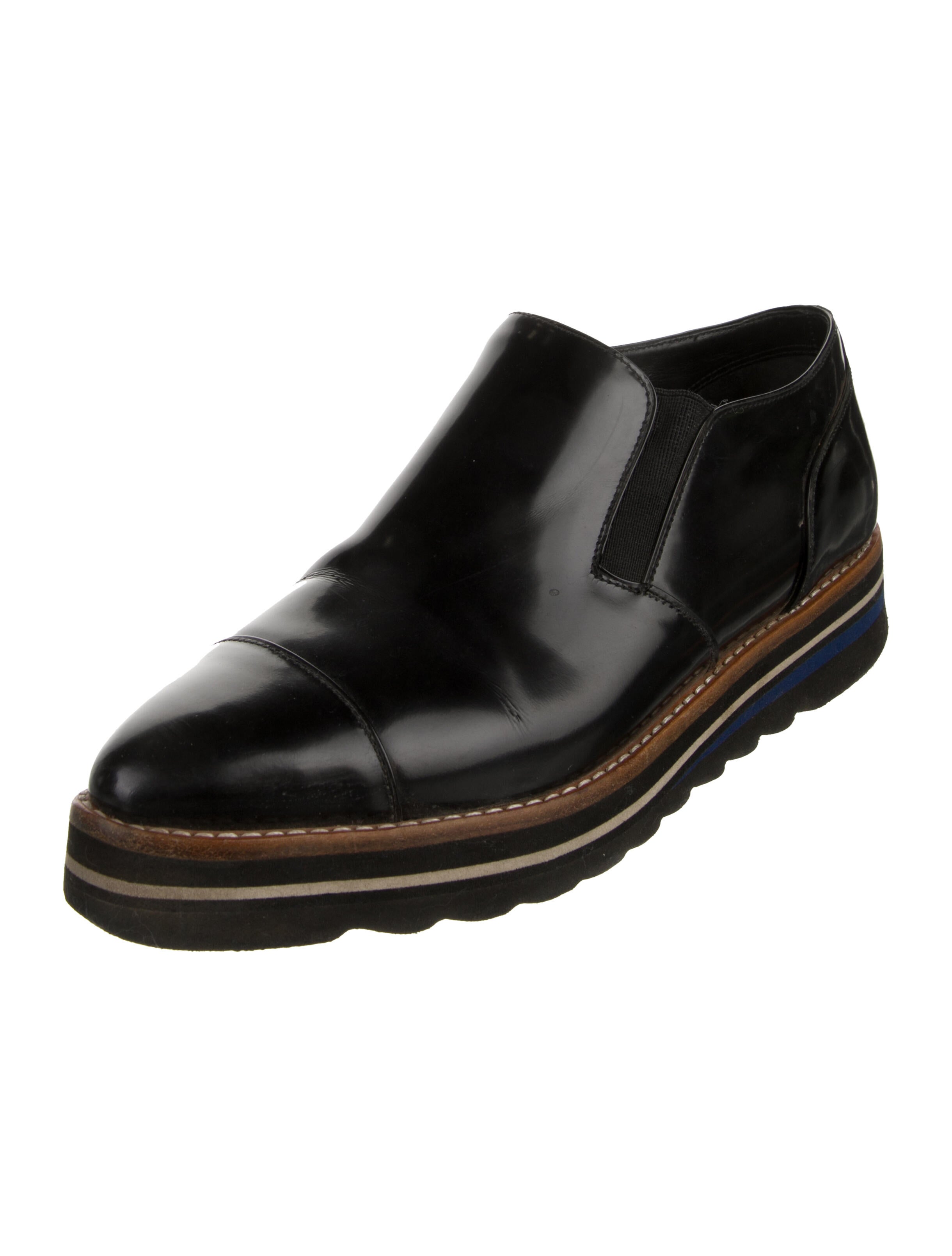 Vince Patent Leather Oxfords