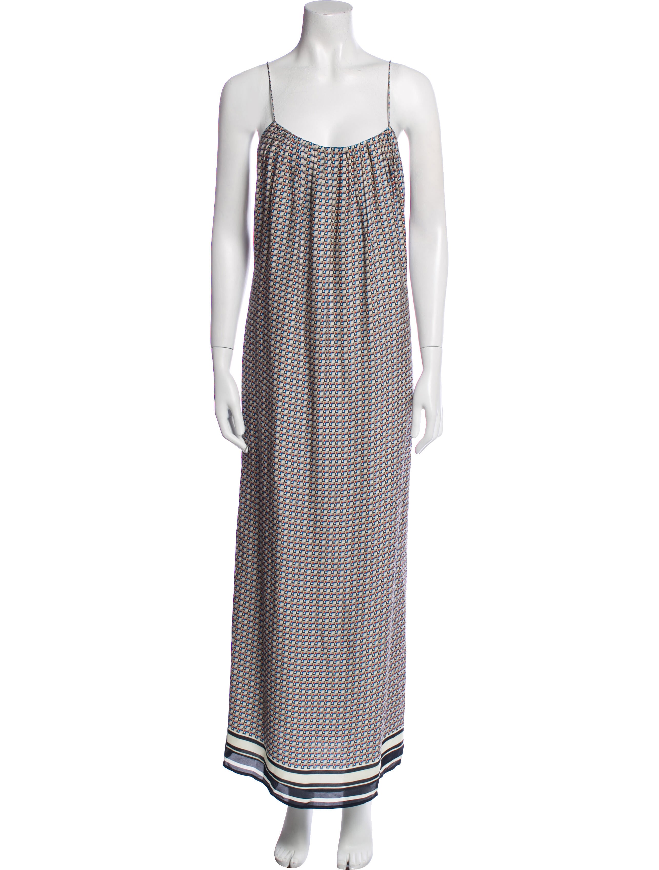 Vince Silk Long Dress
