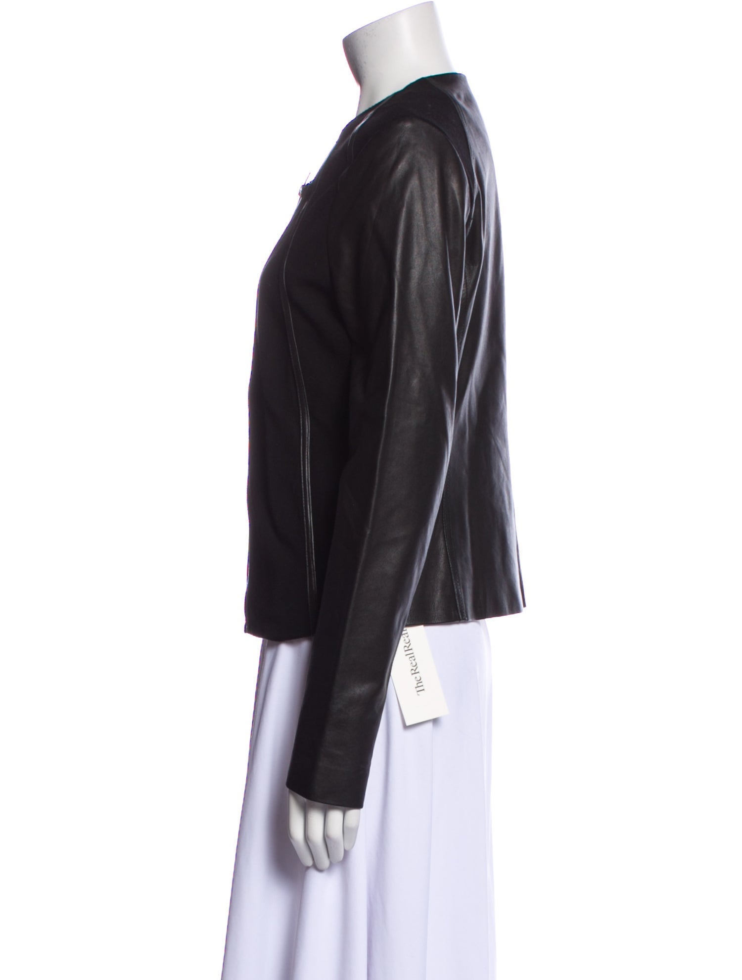 Vince Leather Evening Jacket