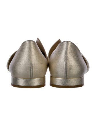 Vince Leather D'Orsay Flats