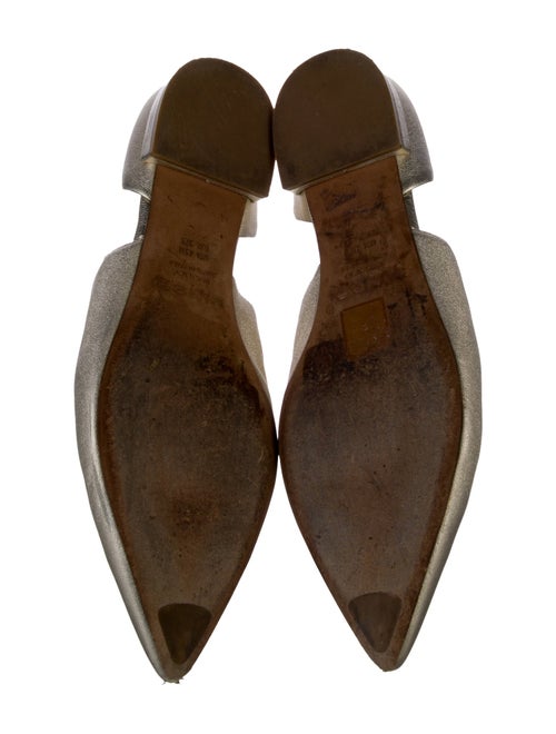 Vince Leather D'Orsay Flats