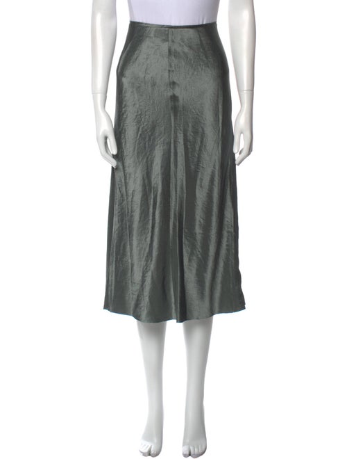 Vince Raw-Edge Trim Knee-Length Skirt