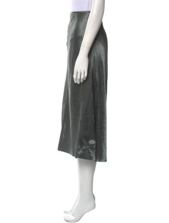 Vince Raw-Edge Trim Knee-Length Skirt