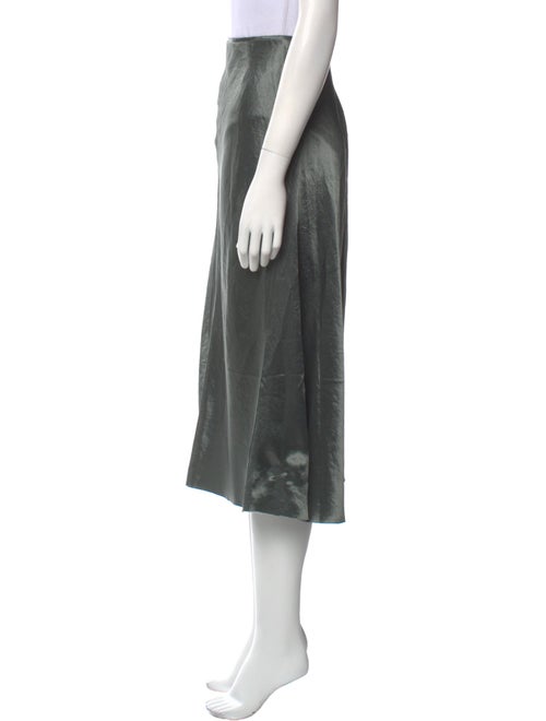 Vince Raw-Edge Trim Knee-Length Skirt