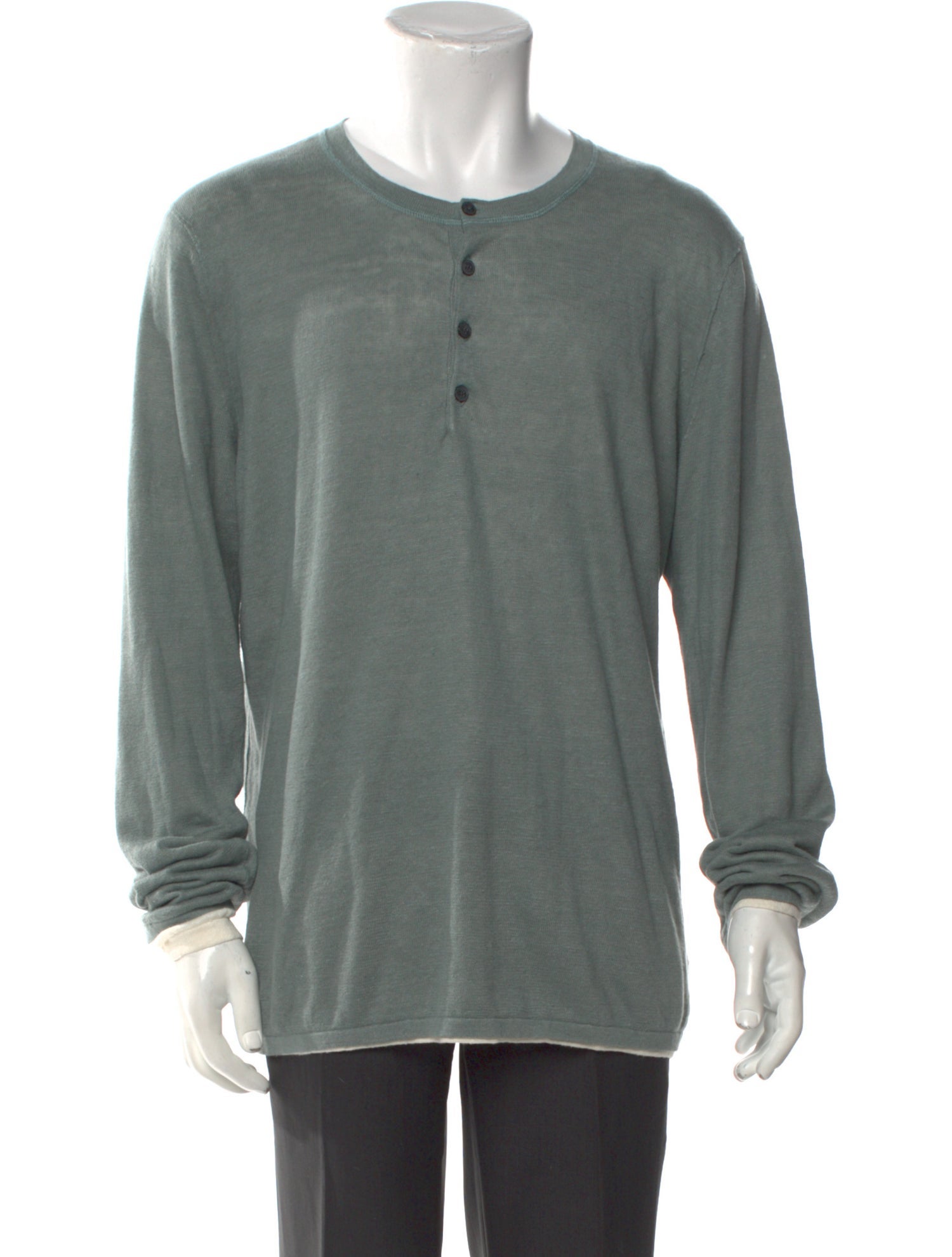 Vince Linen Crew Neck Pullover