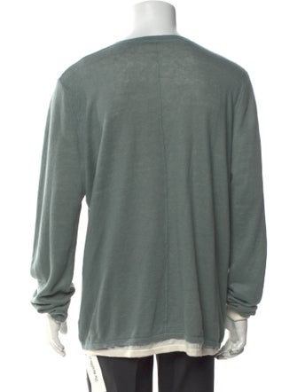 Vince Linen Crew Neck Pullover