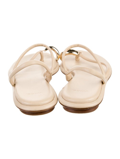 Vince Leather Slingback Sandals