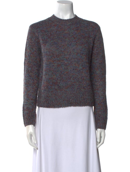 Vince Printed Crew Neck Sweater