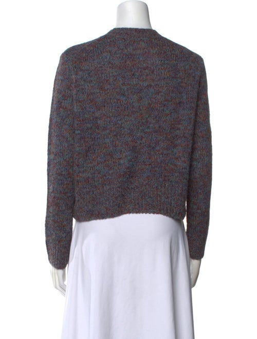 Vince Printed Crew Neck Sweater