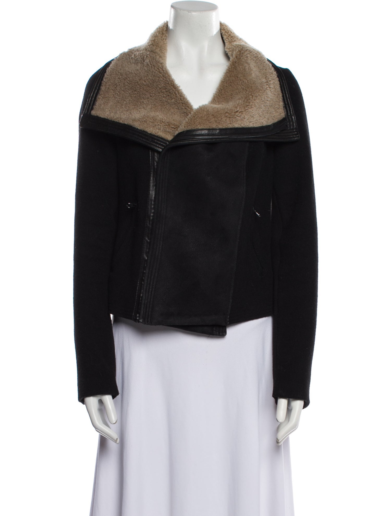 Vince Wool Fur Jacket