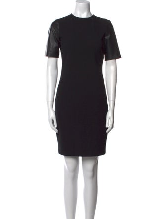 Vince Crew Neck Mini Dress