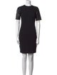 Vince Crew Neck Mini Dress