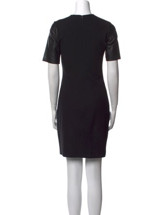 Vince Crew Neck Mini Dress