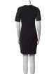 Vince Crew Neck Mini Dress