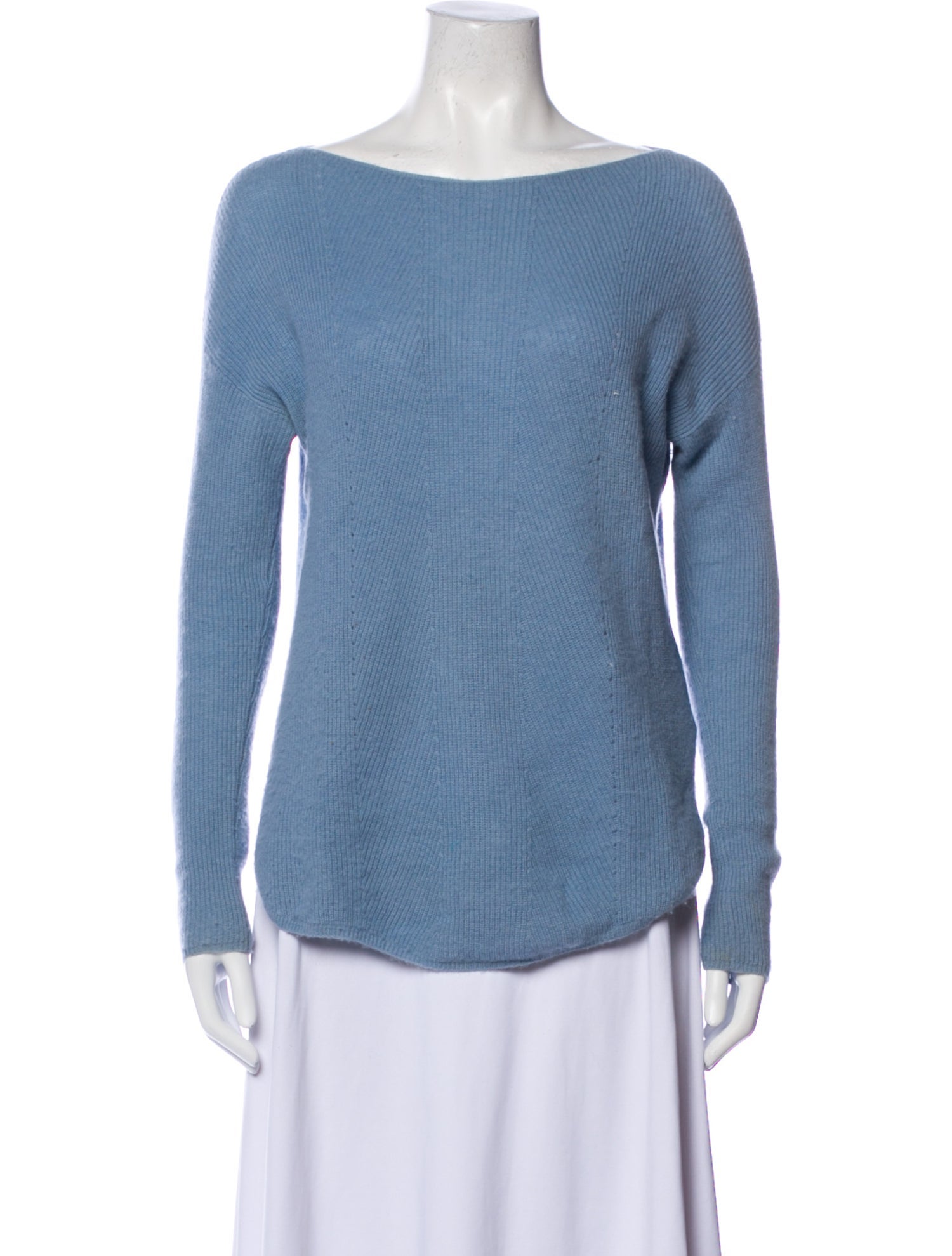 Vince Cashmere Bateau Neckline Sweater