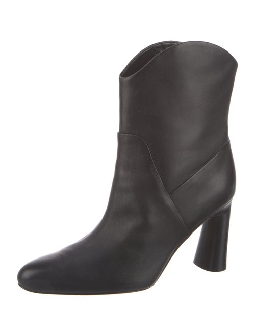 Vince Leather Western Boots