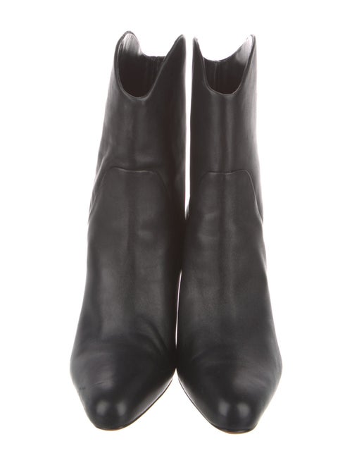 Vince Leather Western Boots