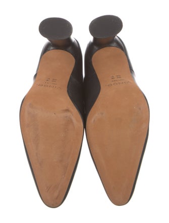 Vince Leather Western Boots