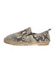 Vince Python Animal Print Espadrilles
