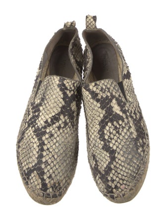 Vince Python Animal Print Espadrilles