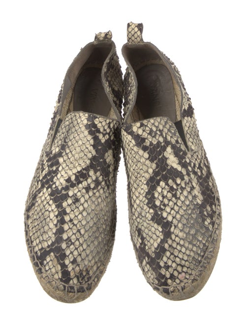 Vince Python Animal Print Espadrilles