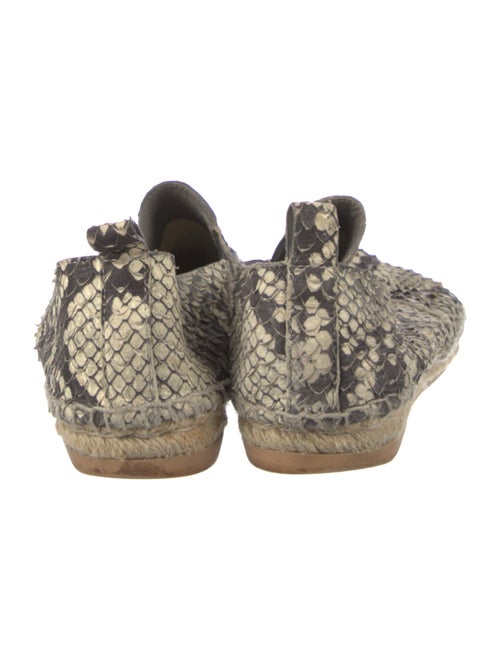 Vince Python Animal Print Espadrilles
