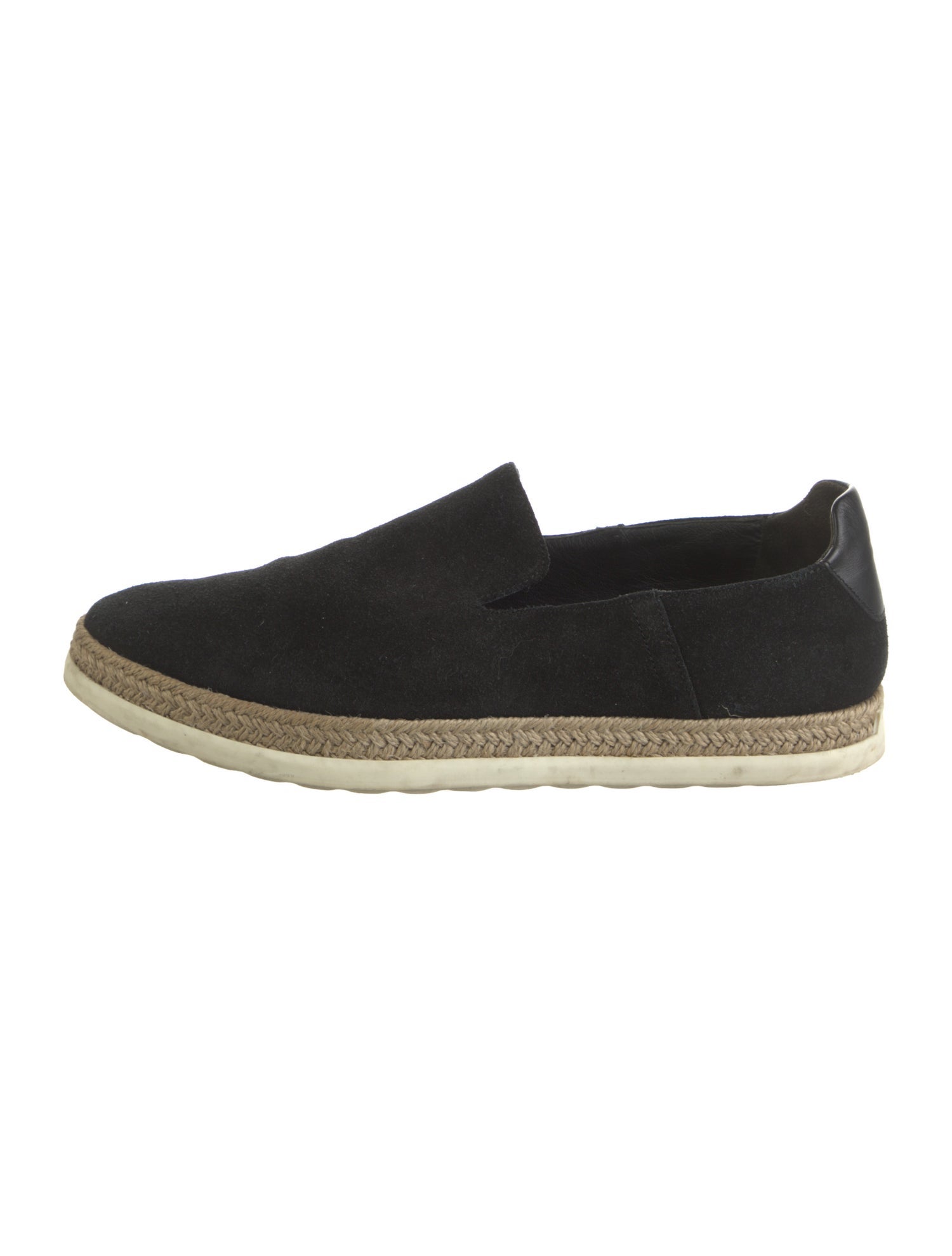Vince Suede Leather Trim Embellishment Espadrilles