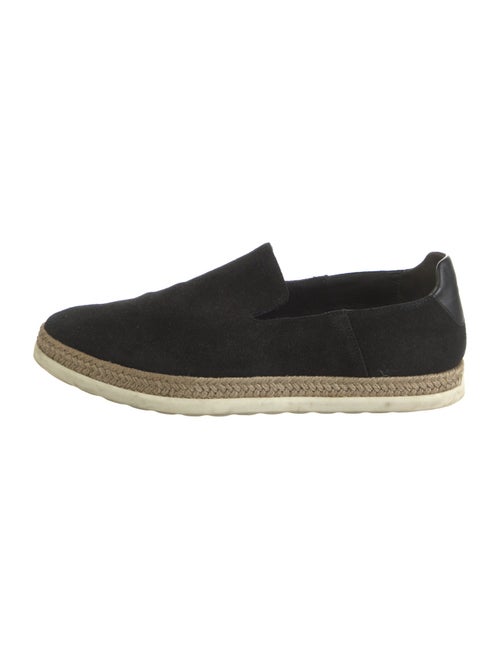 Vince Suede Leather Trim Embellishment Espadrilles