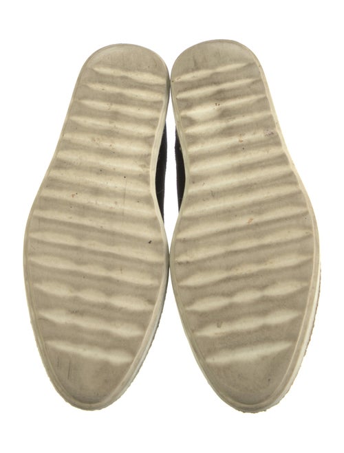 Vince Suede Leather Trim Embellishment Espadrilles