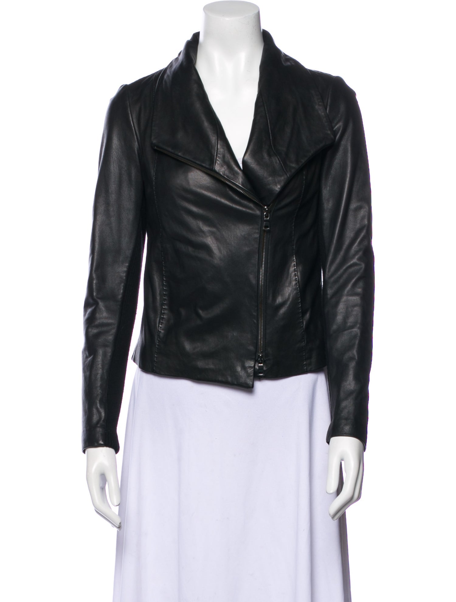 Vince Leather Biker Jacket