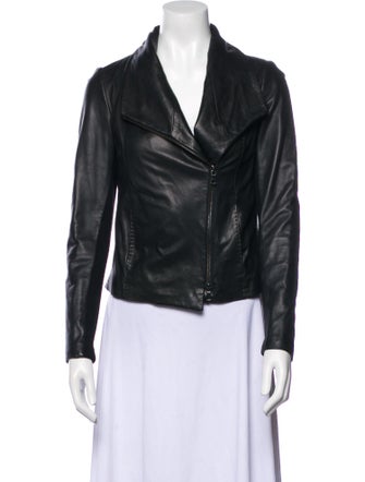 Vince Leather Biker Jacket