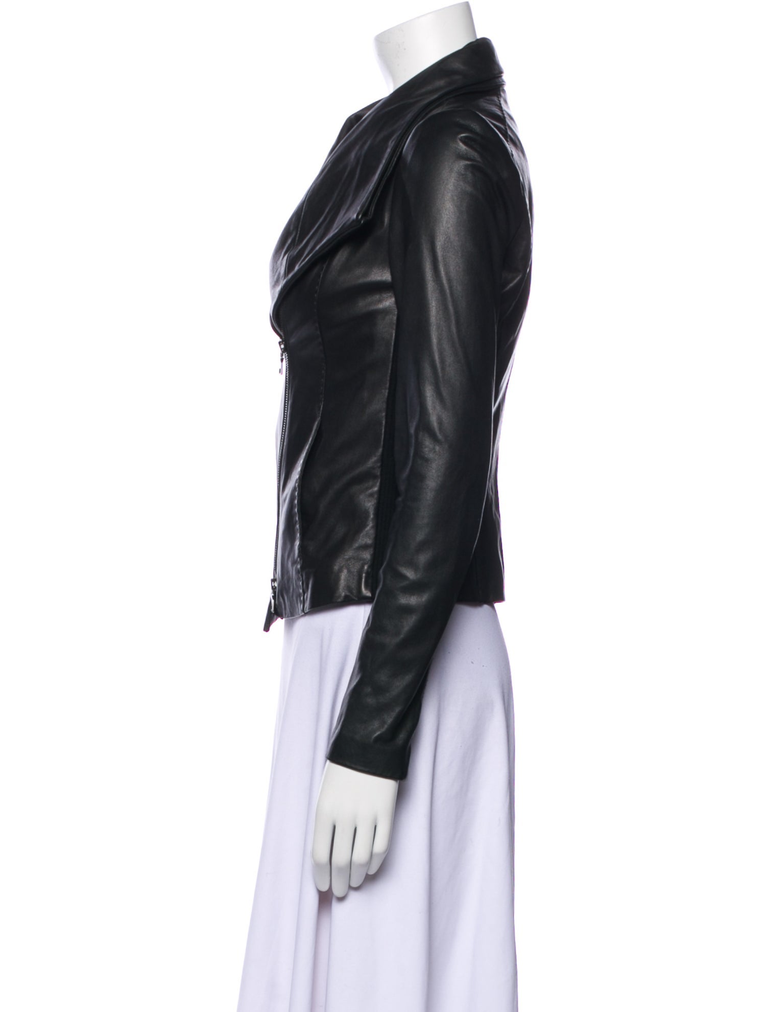 Vince Leather Biker Jacket