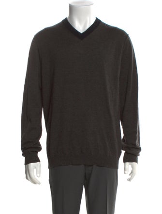 Vince V-Neck Long Sleeve Pullover