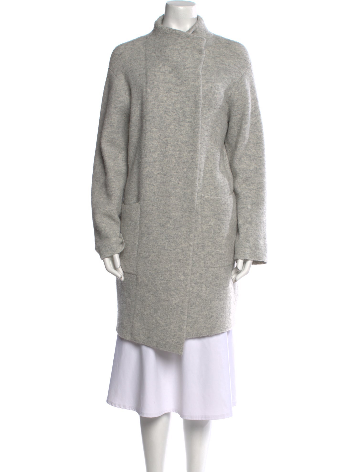 Vince Merino Wool Mock Neck Sweater