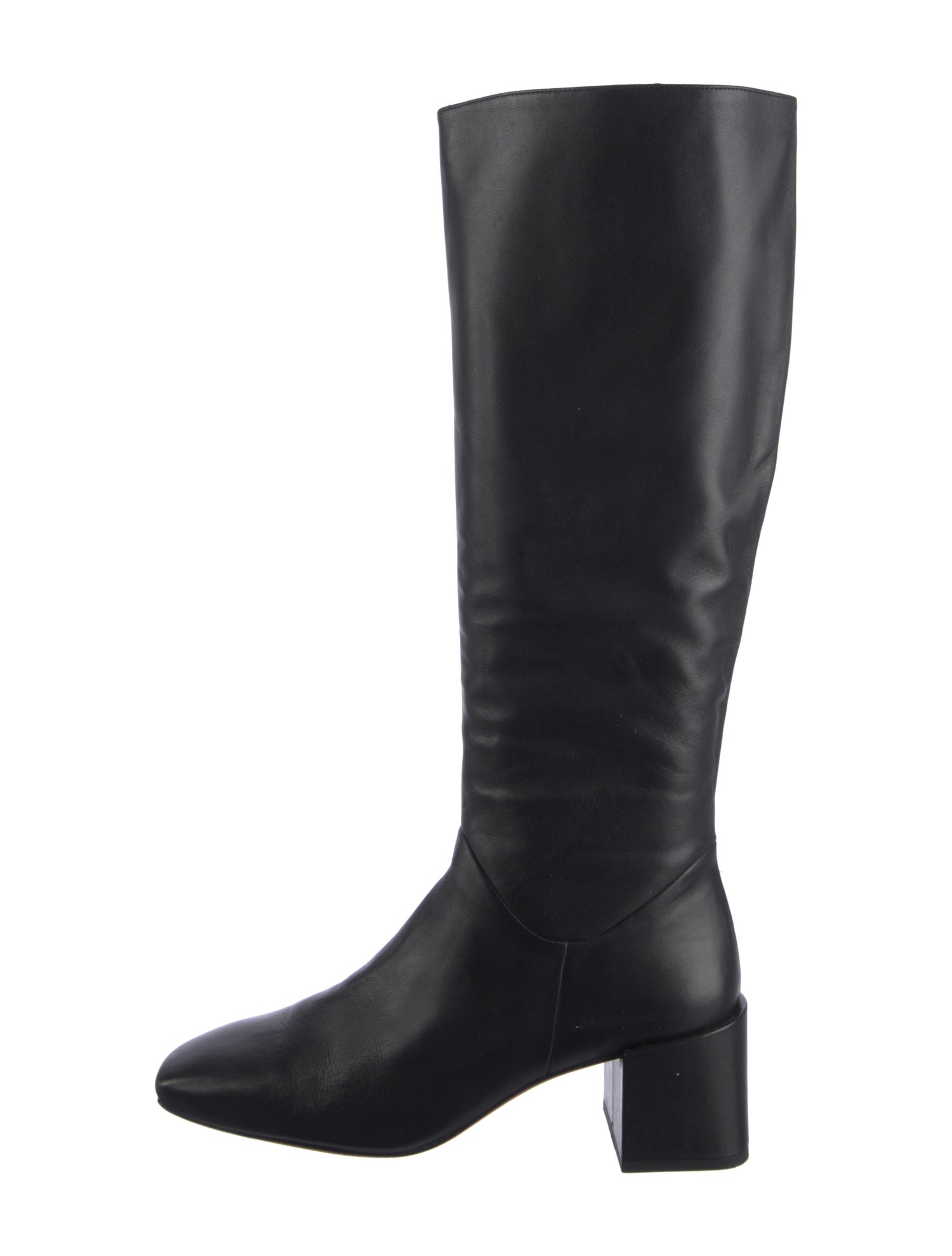Vince Leather Riding Boots