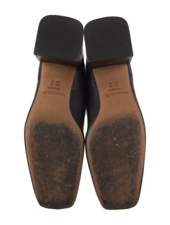 Vince Leather Riding Boots