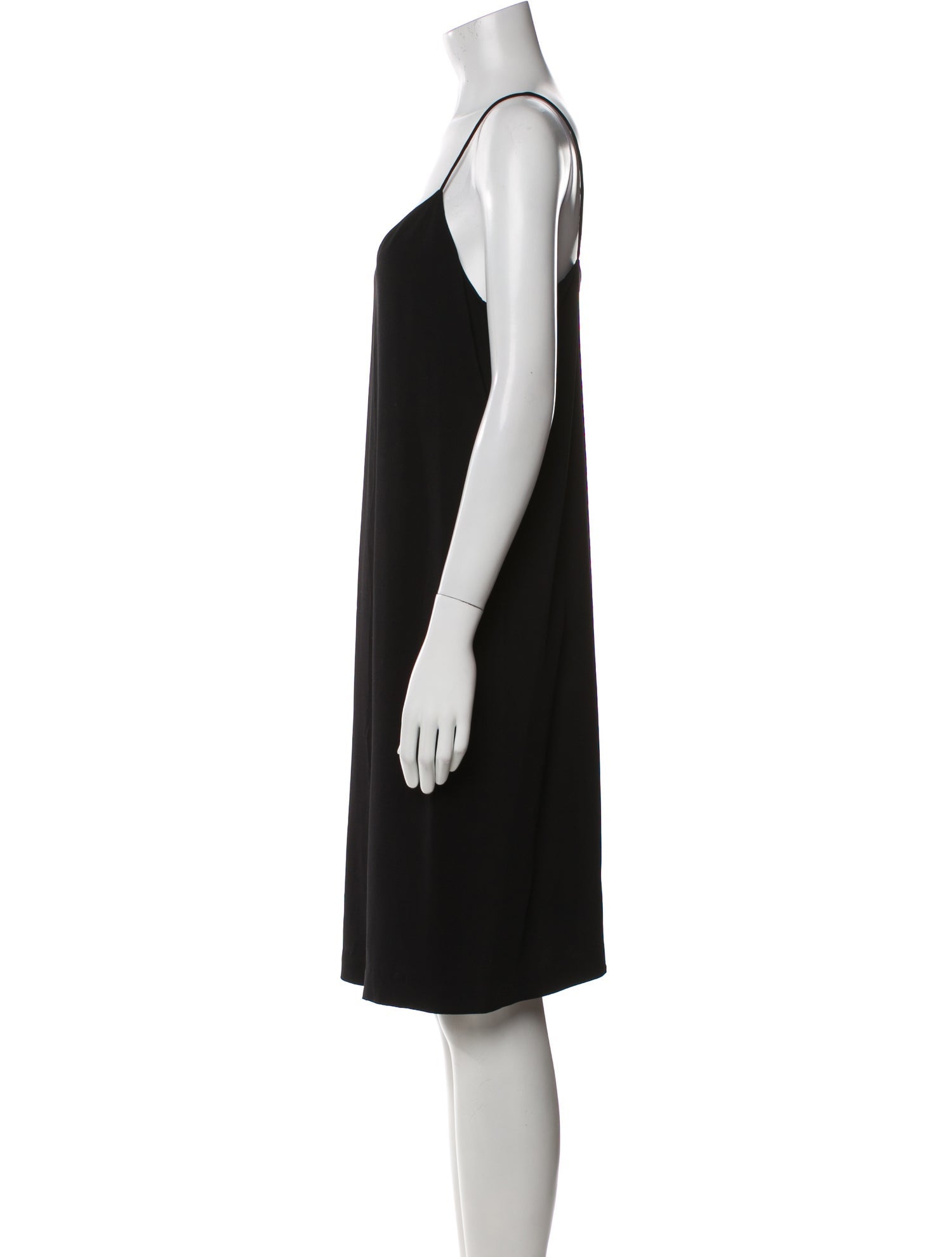 Vince V-Neck Knee-Length Dress