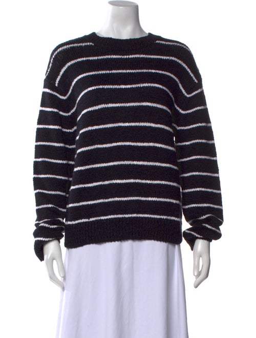 Vince Striped Crew Neck Sweater