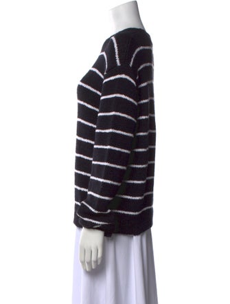Vince Striped Crew Neck Sweater
