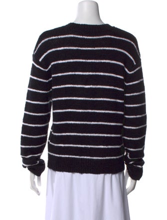 Vince Striped Crew Neck Sweater