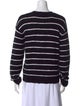 Vince Striped Crew Neck Sweater