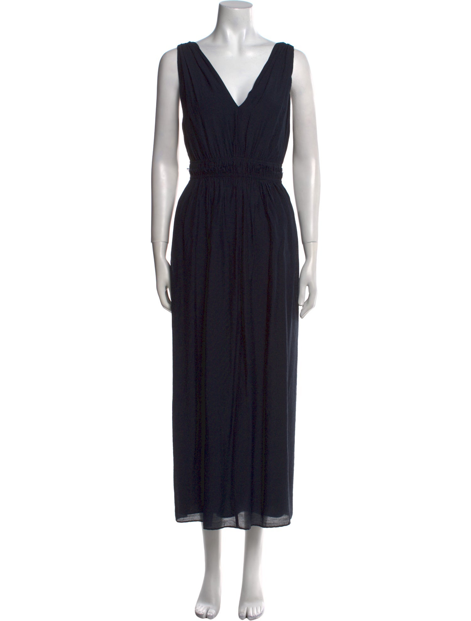 Vince V-Neck Long Dress