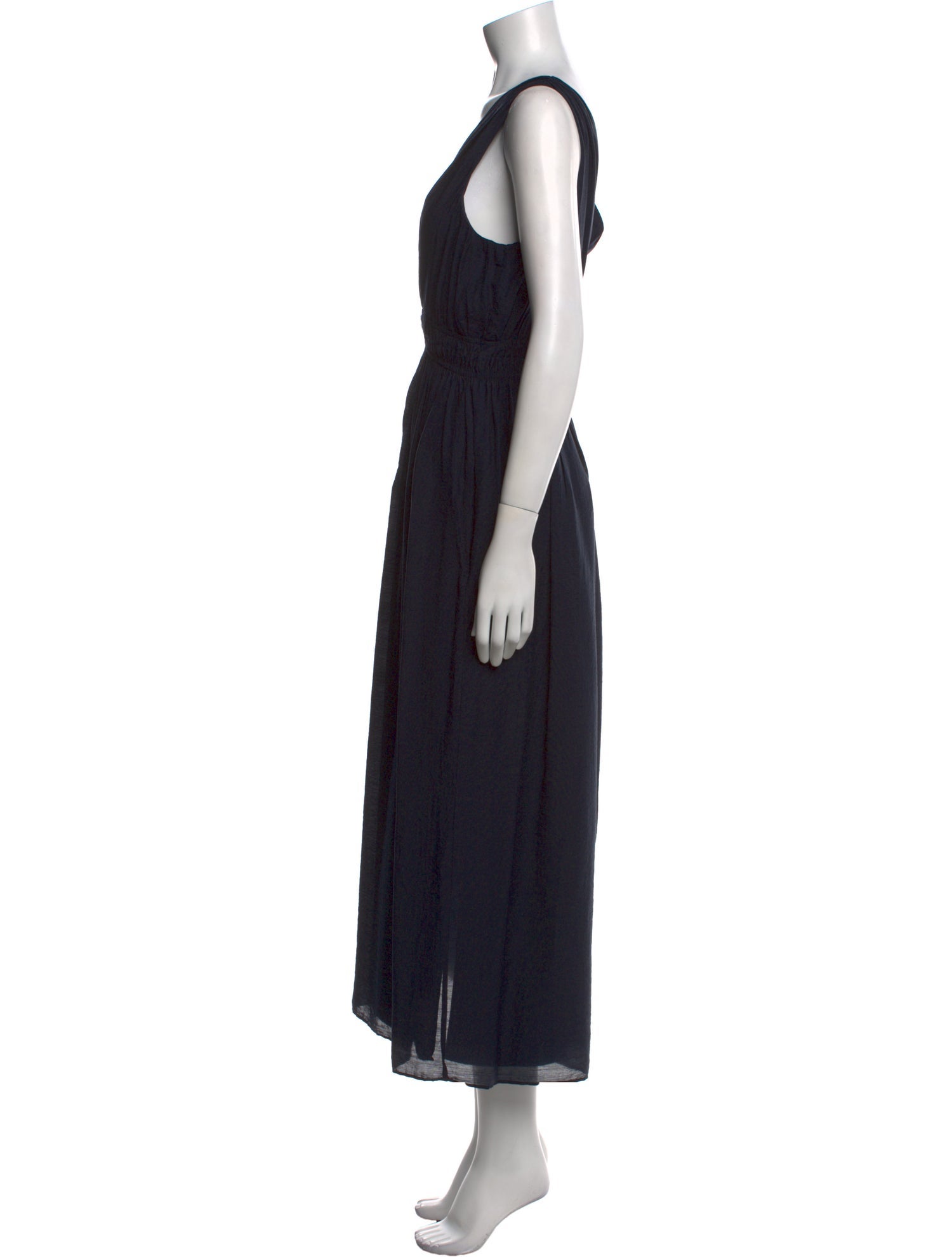 Vince V-Neck Long Dress