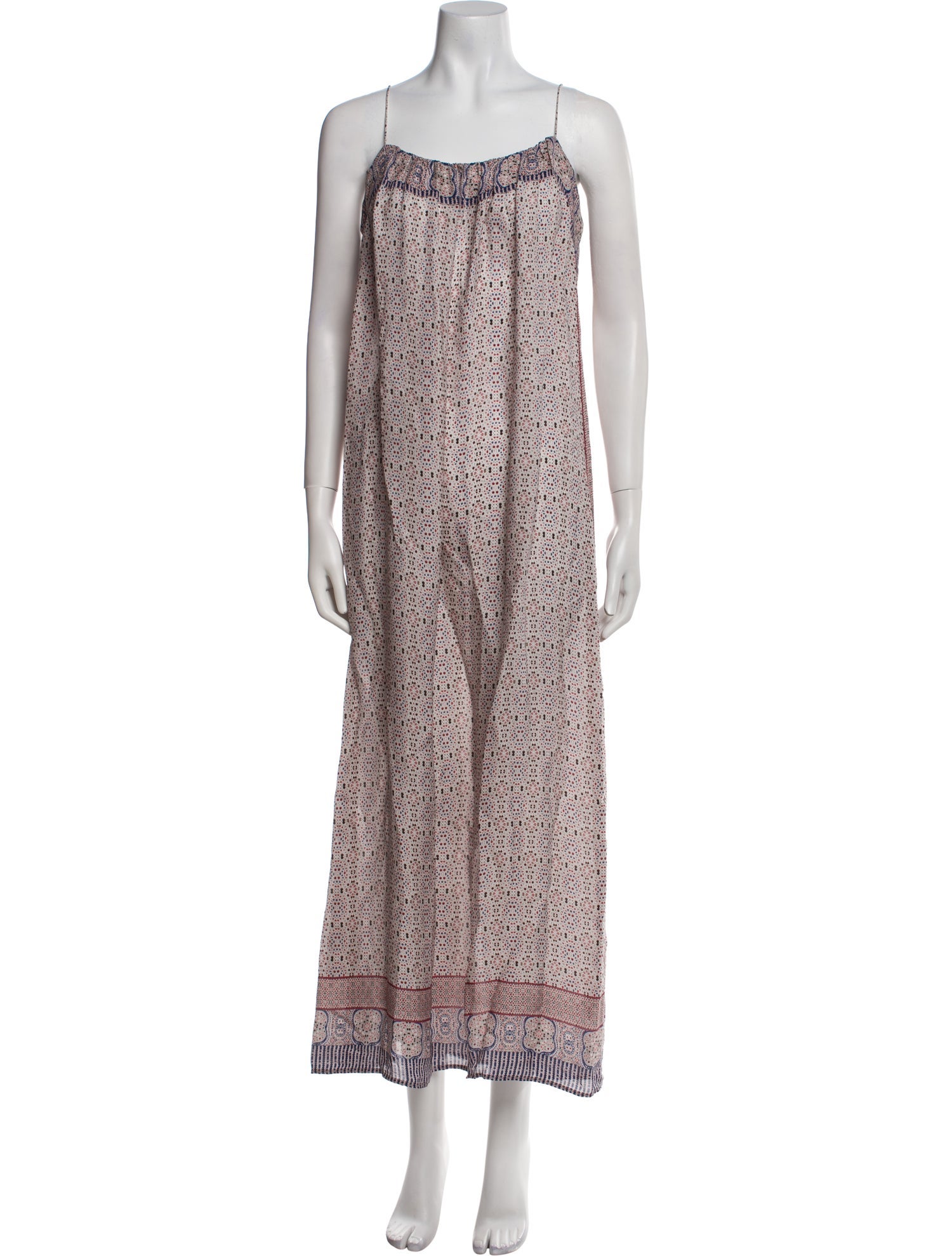 Vince Silk Long Dress
