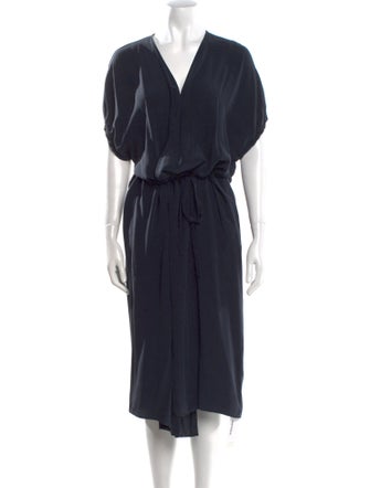Vince Silk Midi Length Dress